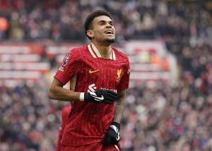 开云APP-迪亚斯本赛季打进14球，这是他加盟利物浦以来进球最多的赛季